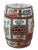 Ceramic Mid 20th Century Famille Rose / Rose Medallion Porcelain Garden Stool For Sale - Image 7 of 10