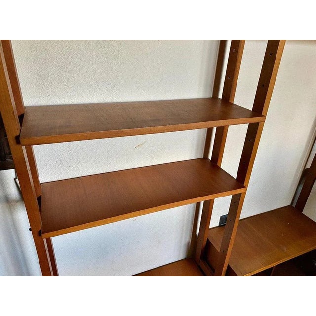 Scandinavian Shelves in Teak For Sale - Image 3 of 13