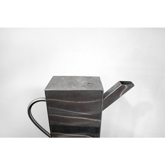 Metal Vase by Aldo Rossi, Italy, 1980s For Sale - Image 4 of 6