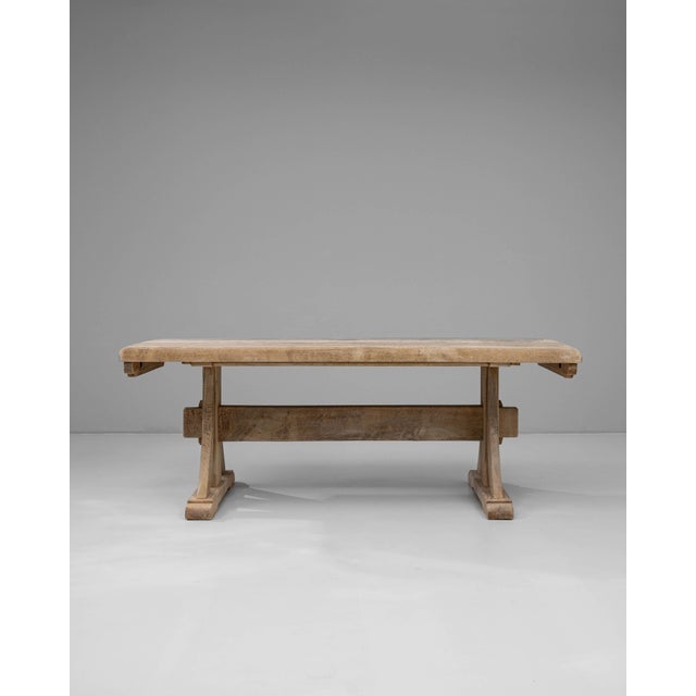 20th Century French Oak Dining Table For Sale - Image 16 of 18