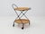 Contemporary Foldable Serving Table with Detachable Trays by Paul Nagel for Jie Gantofta, Sweden, 1960 For Sale - Image 3 of 11