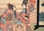 Printmaking Materials "Toy Horse Dance" Japanese Woodblock Triptych With Beauties and Mt Fuji by Utagawa Toyohiro For Sale - Image 7 of 10