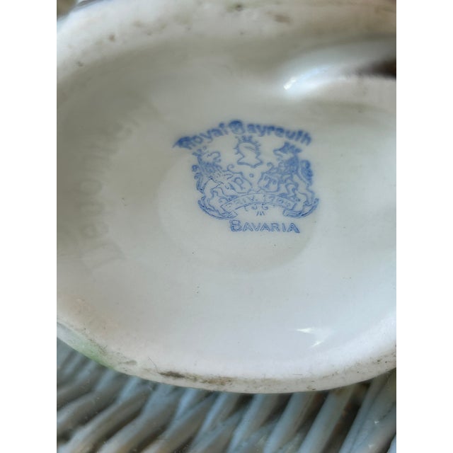Ceramic Vintage Porcelain Santa Pitcher by Royal Bayreuth For Sale - Image 7 of 7