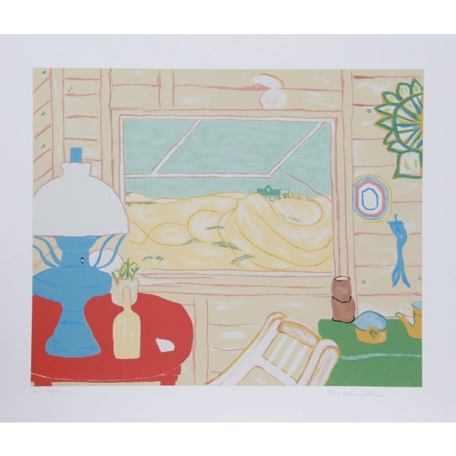 Marion McClanahan - Dune Shack Lithograph For Sale
