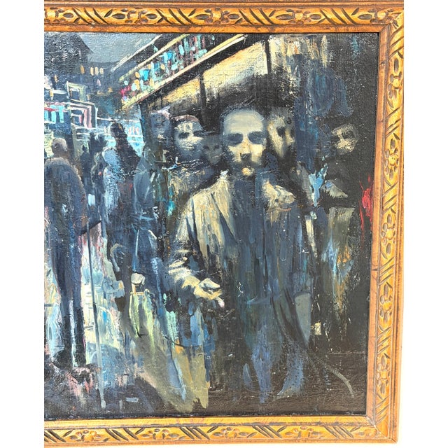 Soviet Leningrad Street Scene by Shalaev, Dated 1989 For Sale - Image 11 of 18