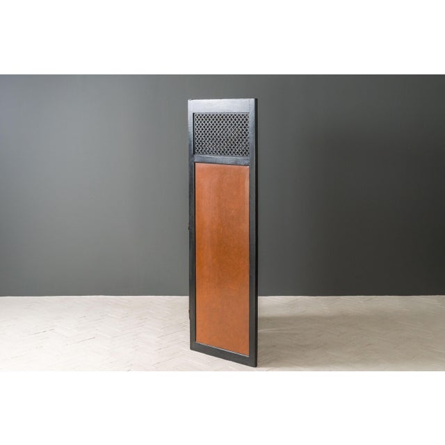 Wood Circa 1920s Arts & Crafts Oak Folding Screen For Sale - Image 7 of 12