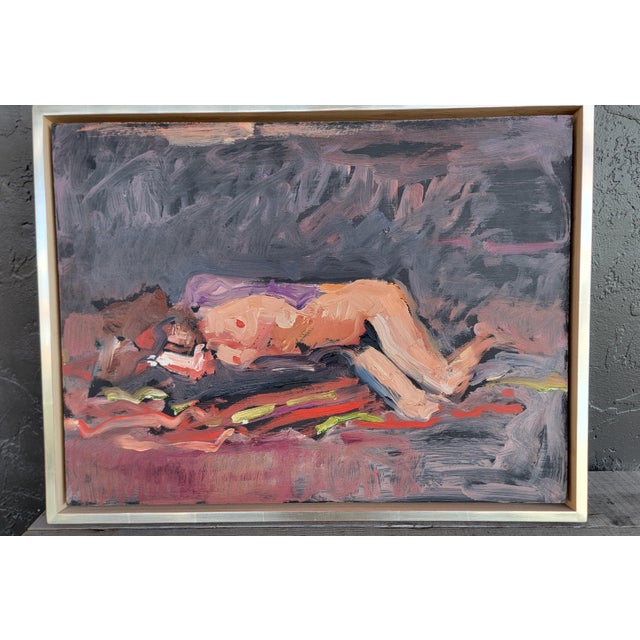 Nude Abstract Expressionist Painting by Lundy Siegriest For Sale - Image 12 of 12