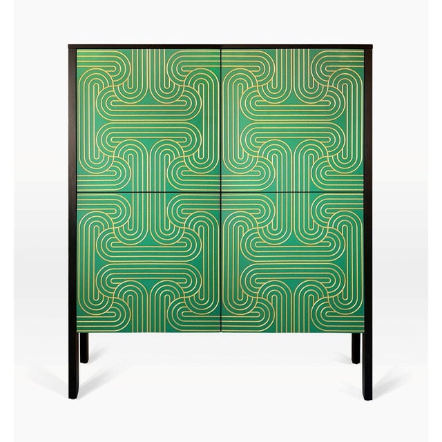 Loop Cabinet with Four Doors by Nell Beale For Sale - Image 4 of 12