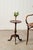 This antique English mahogany wine table brings warmth and character to any room, offering a charming spot for a drink...