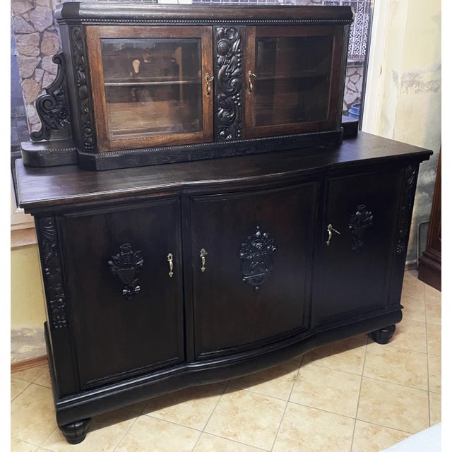 Metal Historicist Neo-Renaissance Buffet, 1890s For Sale - Image 7 of 18