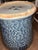Antique Chinese Qing Dynasty Blue and White Double Happiness Temple Jar With Vine Motif For Sale - Image 6 of 18