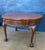 Spanish Walnut Queen Anne Style Round Side Table, 20th Century For Sale - Image 11 of 13