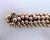 1960s Vintage 1960s Signed Napier Goldtone Machined Balls Charm Bracelet For Sale - Image 5 of 8