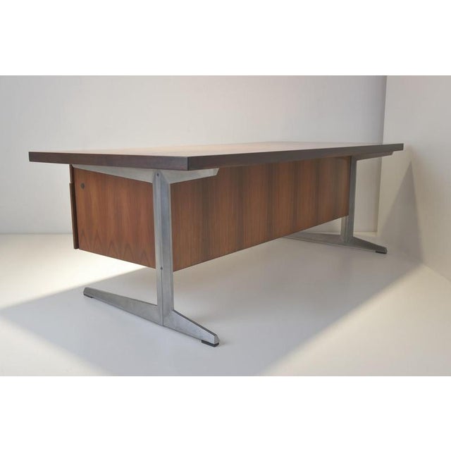 Metal Desk in Pau Ferro Wood from Marius Byrialsen, 1968 For Sale - Image 7 of 18