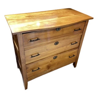 Antique Early 20th Century American Solid Wood Dresser — Cottage / Ralph Lauren Lodge Aesthetic, Attributed For Sale