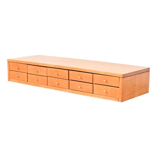 Paul McCobb Planner Group Solid Birch Ten-Drawer Jewelry Chest, Newly Refinished For Sale