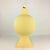 Yellow Large Pastel Yellow Ceramic & Earthenware Table Lamp from Faïencerie Charolles, 1980s For Sale - Image 8 of 13