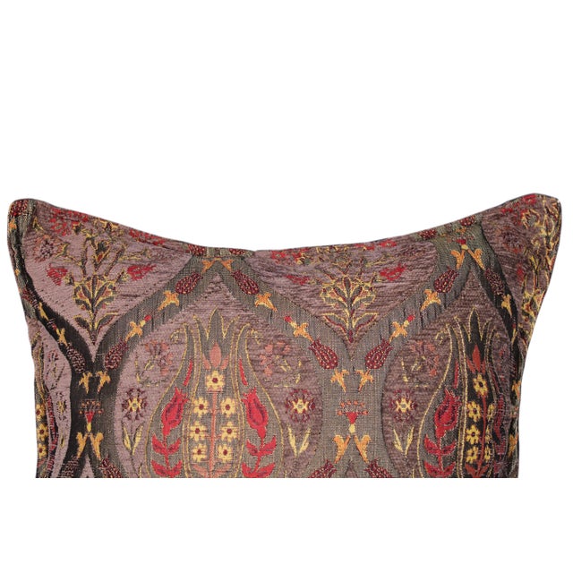 2020s Boho Chic Tulip Turkish Throw Pillow For Sale - Image 5 of 7