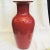Glass 1980s Barovier & Toso Red Vase For Sale - Image 7 of 7