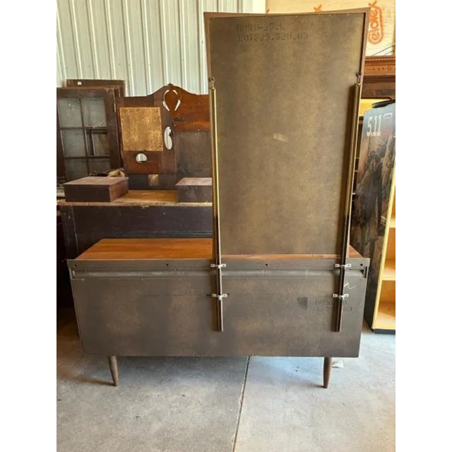 1960s Broyhill Sculptra Brooklyn Premiere Dresser W/Mirror (Not Shown) For Sale - Image 10 of 15