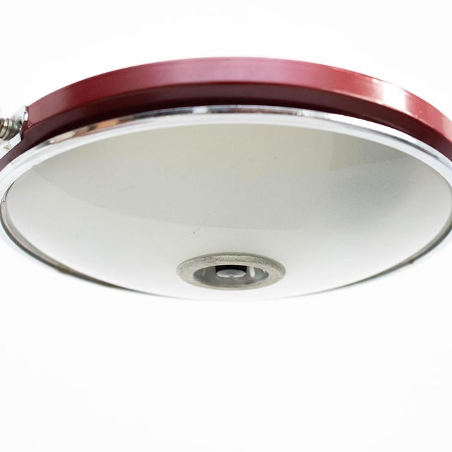 Fase Aluminum & Wood Table Lamp, 1960s For Sale - Image 13 of 18