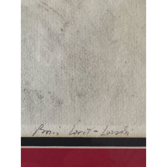 1930s Art Deco Portrait Lithographs by Boris Lovet-Lorski - a Pair For Sale In Los Angeles - Image 6 of 10