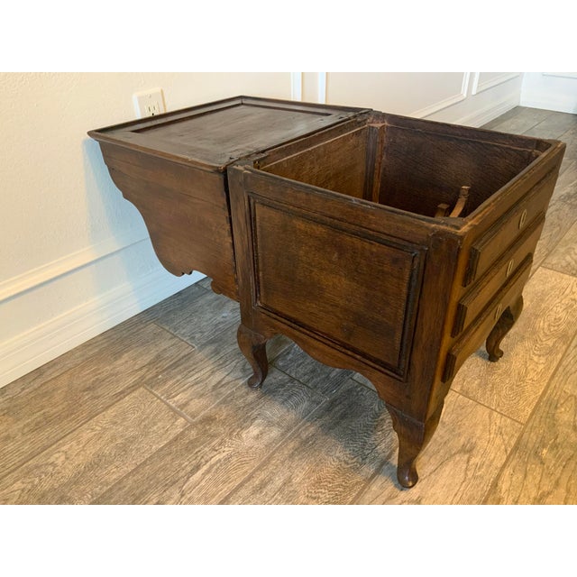 French Late 18th Century French Bedside Stand For Sale - Image 3 of 12