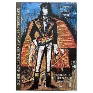 After Bernard Buffet, Paintings for a Museum, 20th/21st Century, Exhibition Poster For Sale