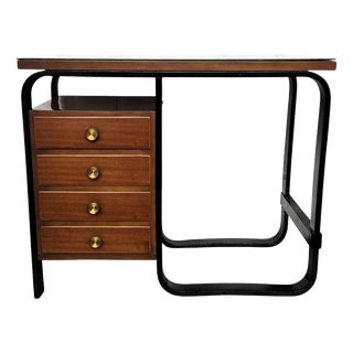 Rationalist Desk attributed to Giuseppe Pagano for Bocconi University, Italy, 1940s For Sale
