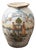 Hand-Painted Terracotta Vase For Sale