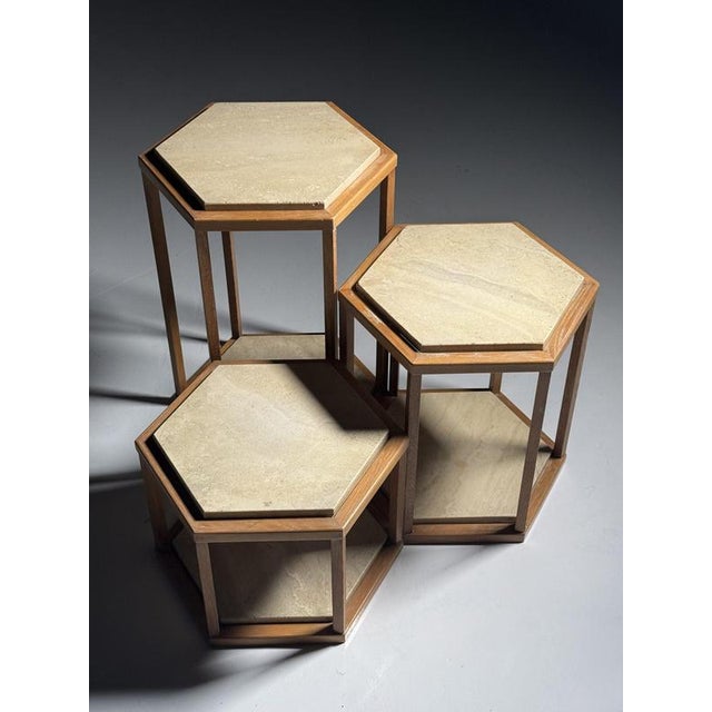Nesting Side Tables from Roche Bobois, Set of 3 For Sale - Image 13 of 15