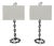 Mid 20th Century Pair of Brutalist Chain Link Table Lamps For Sale