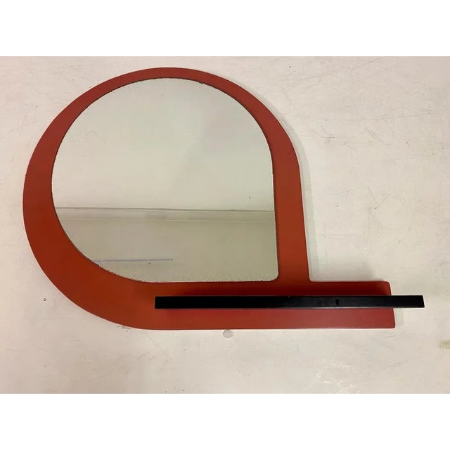 1980s Set of Postmodern Bench and Mirror, 1980s For Sale - Image 5 of 11