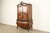 French Provincial Romweber French Rococo Louis XV Carved Walnut Armoire Dresser, Circa 1960s For Sale - Image 3 of 17