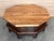 Spanish Spanish Fir and Walnut Octagonal Table Special Design Restored Wax Polished For Sale - Image 3 of 6