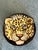 Late 20th Century Vintage Italian Glazed Ceramic Leopard Bowl For Sale - Image 5 of 12