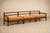 1960s Monumental Brazilian Modern Three-Module Bench in Rosewood and Warm Camel Mohair, 1960s For Sale - Image 5 of 18