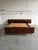 Vintage Danish Rosewood Bed Frame With Floating Nightstands Mid Century Modern 1960s For Sale - Image 4 of 10