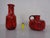 Mid-Century Modern Red Lava Ceramic Vases from Gräflich Ortenburg, 1960s, Set of 2 For Sale - Image 3 of 18