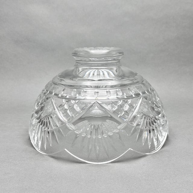 Vintage Waterford Irish Crystal America’s Heritage Collection Benjamin Franklin Liberty Bowl For Sale - Image 9 of 10