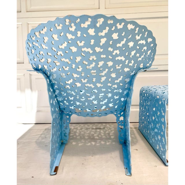 1990's Knoll Topiary Lounge Chairs and Ottoman Designed by Richard ...
