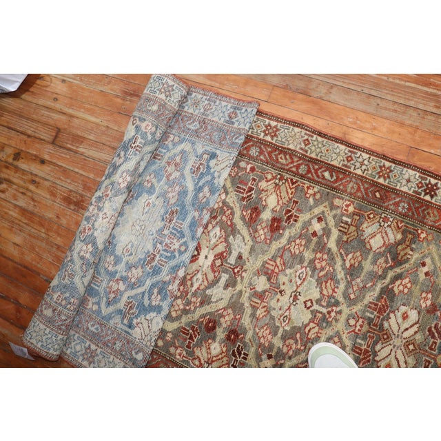 Early 20th Century Early 20th Century Persian Malayer Long Runner - 3'1" x 23'11" For Sale - Image 5 of 7