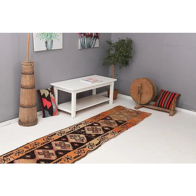 Vintage Turkish Kars Runner For Sale In Los Angeles - Image 6 of 7