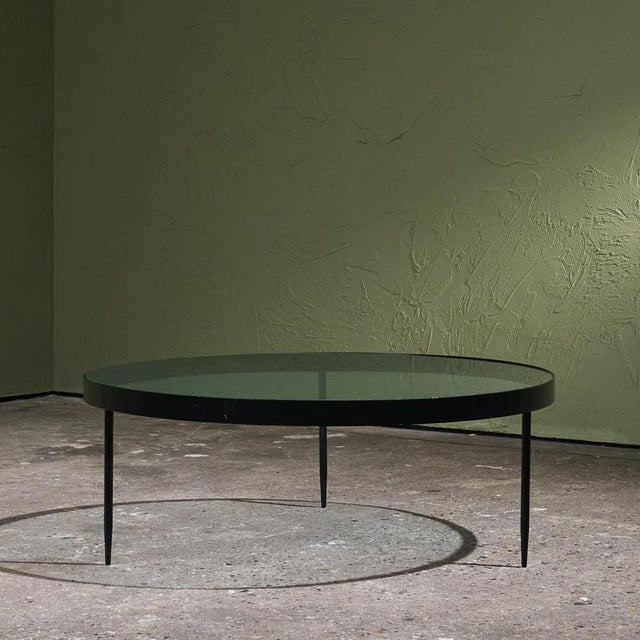 1950s Large Black Lacquered Steel G4 Coffee Table by Janni Van Pelt for Bas Van Pelt, 1956 For Sale - Image 5 of 13