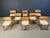 Wood Ticino Dining Chairs by Bruno Reichlin for Molteni, 1990s, Set of 8 For Sale - Image 7 of 13