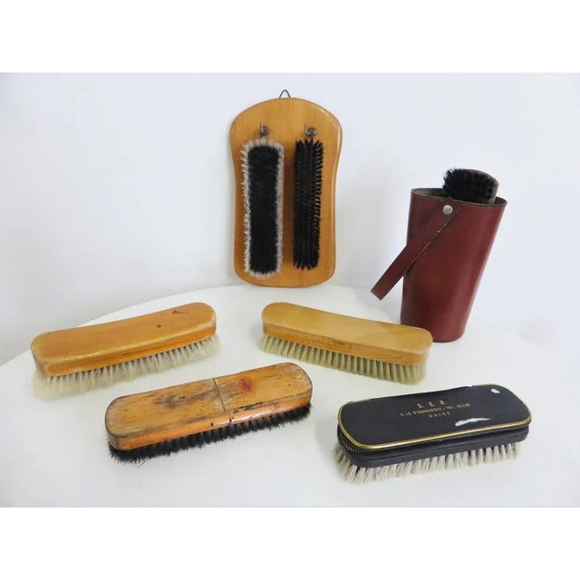 Vintage Shoe Brushes, 1960s, Set of 9 For Sale - Image 13 of 13