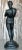Late 20th Century Vintage Boho Plaster Statue of Man For Sale - Image 5 of 11