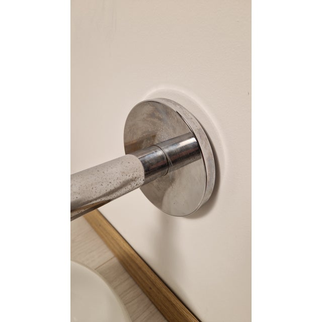 Wall Lamps with Spherical Opal Glass Diffusers by Franco Albini for Sirrah, 1970s, Set of 2 For Sale - Image 6 of 12