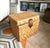 Contemporary Vintage Woven Rattan Lidded File Storage Box For Sale - Image 3 of 12