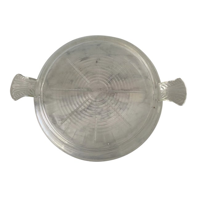 1950s Fire King Glass Trivet For Sale